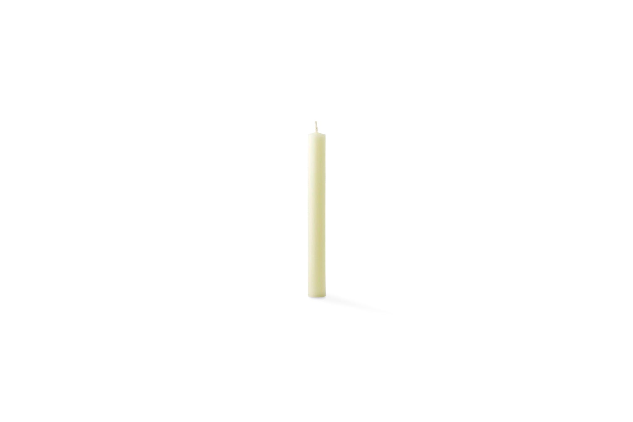 Six 6" long X 5/8" Ø Beeswax Candles