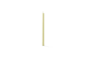Nine inch church candle of beeswax