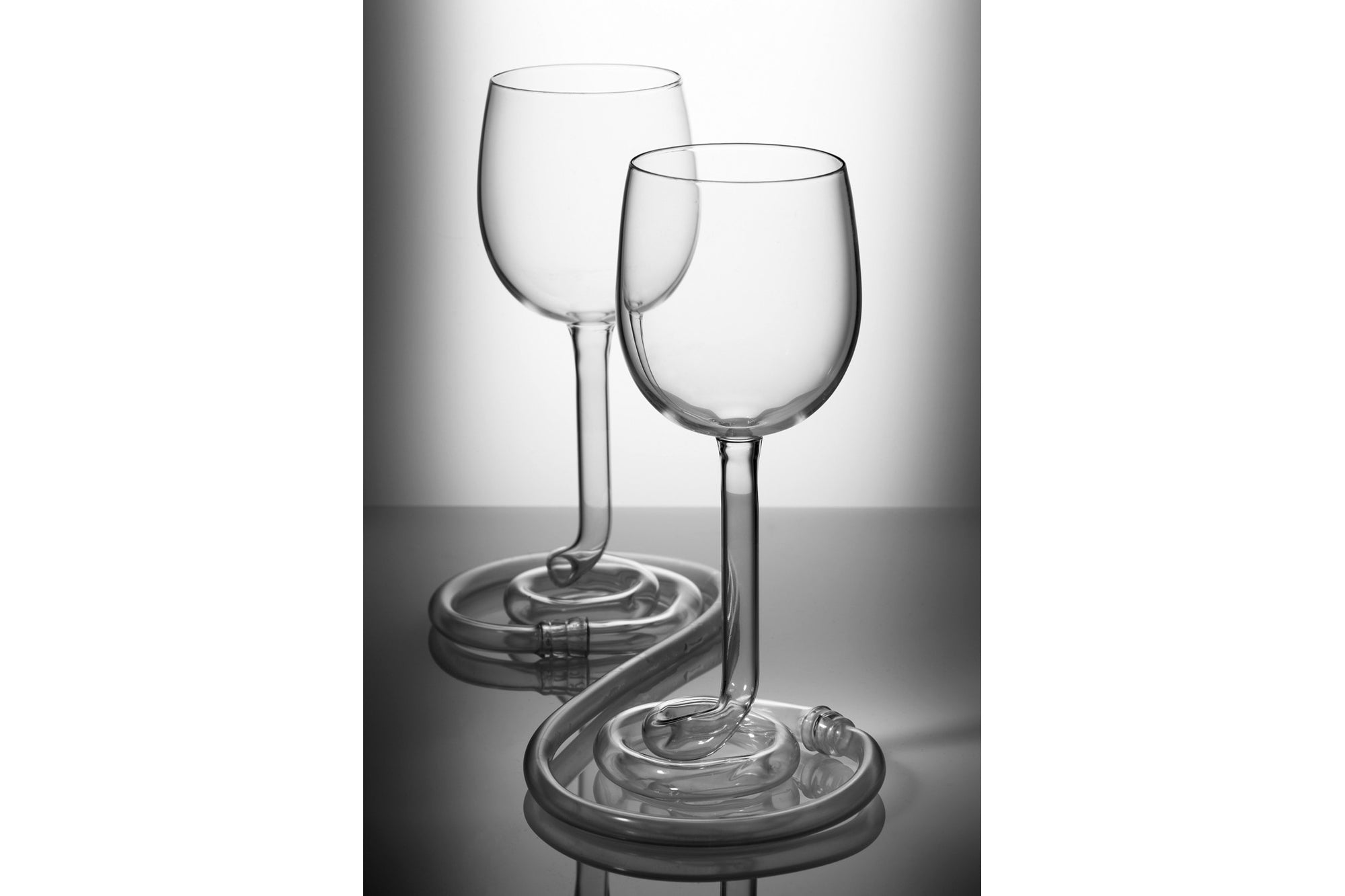 MY OTHER HALF - wine glasses. Photograph by David Hendley